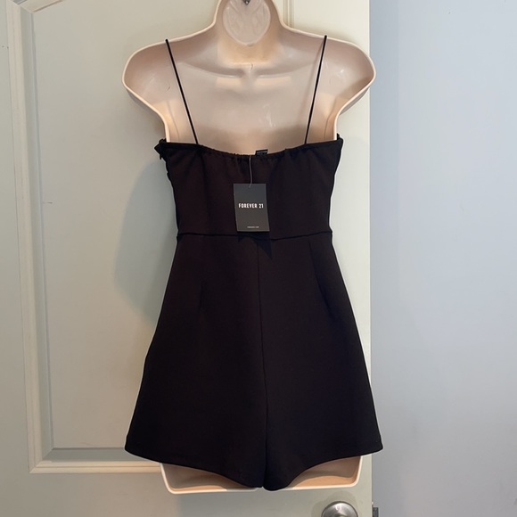 FOREVER 21 romper jumpsuit shorts S - Picture 3 of 4